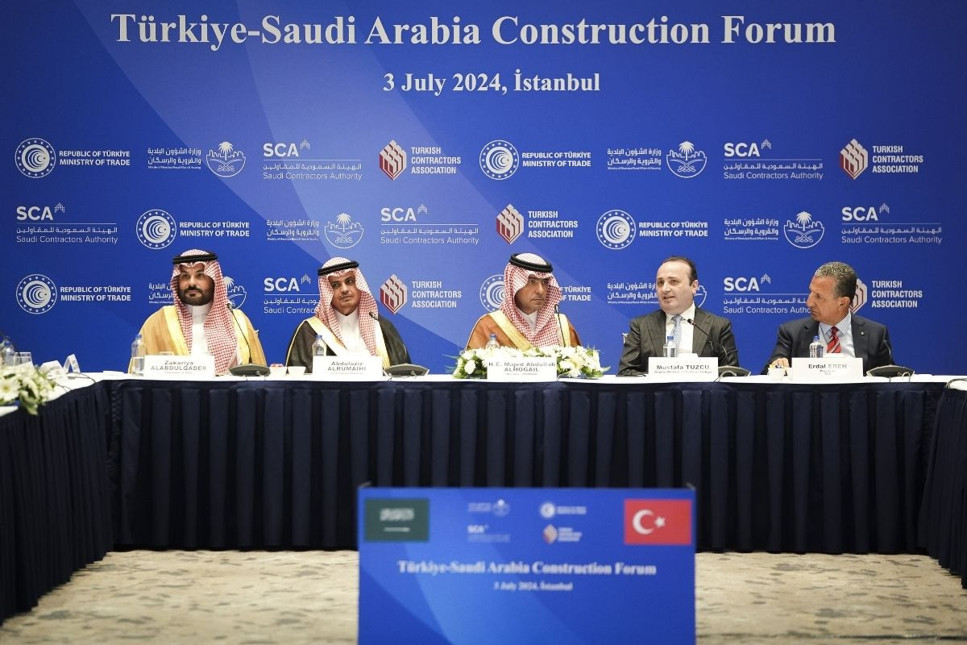 İstanbul'da Türkiye-Suudi Arabistan İnşaat Forumu gerçekleşti