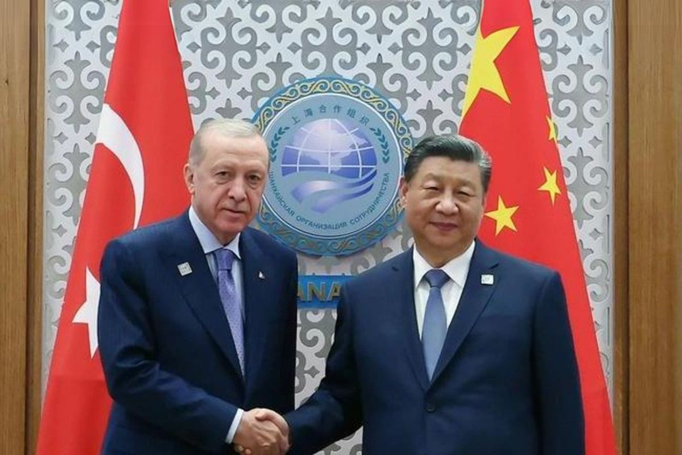 Cumhurbaşkanı Erdoğan, Çin Lideri Şi Cinping ile bir araya geldi