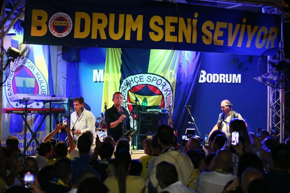 Fenerbahçe Kulübü Başkanı Koç'un Bodrum mesajları