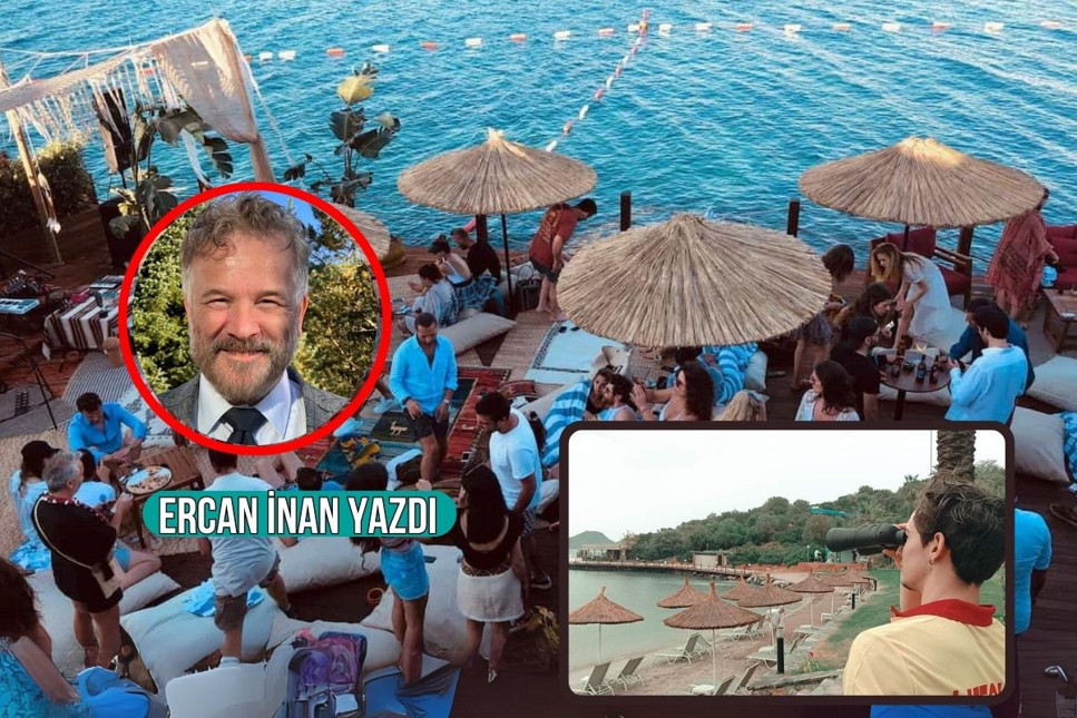 Ercan İnan, lüks beachlerdeki güvenlik skandalını yazdı