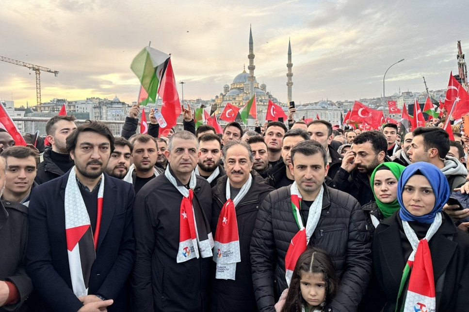 Selçuk Bayraktar: Adil bir dünya için Filistin’i destekleyin