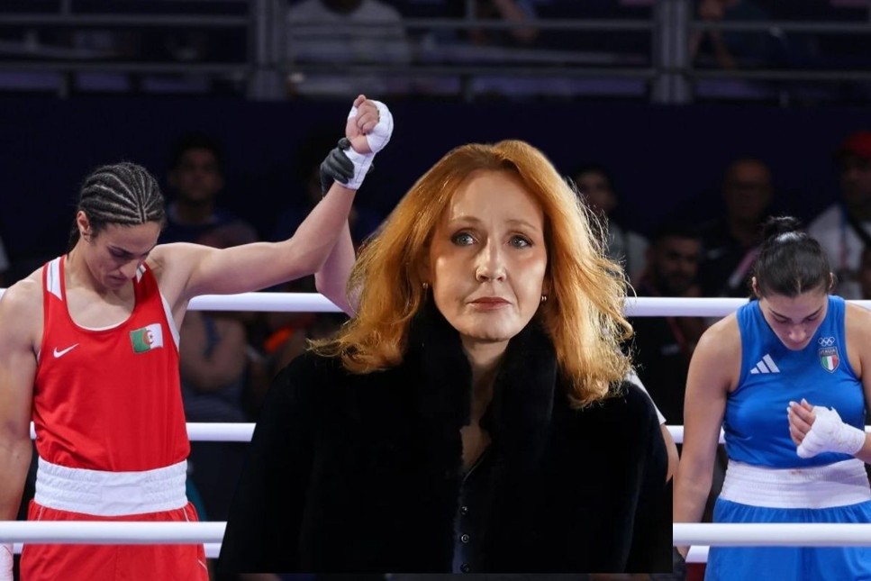 J.K. Rowling interseks boksör nedeniyle Olimpiyat yöneticilerine ateş püskürdü