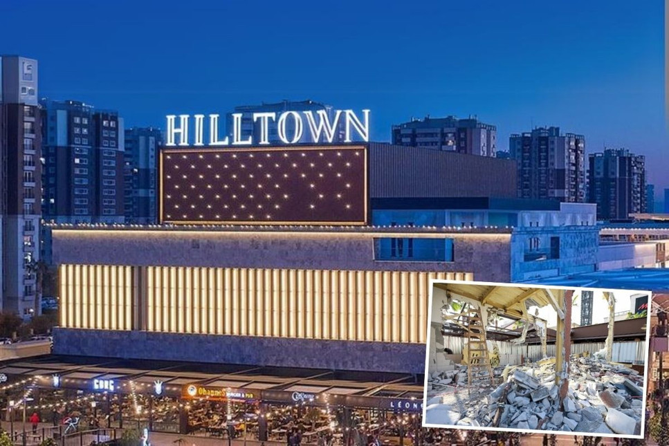 Hilltown AVM'de kaçaklar yıkıldı