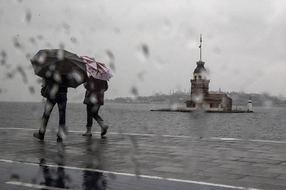 İstanbul için kuvvetli sağanak alarmı