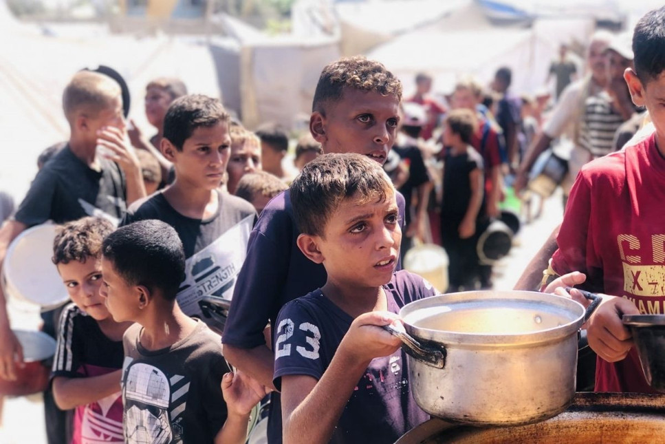 Türk Kızılay'dan Gazze sofrası kampanyası sürüyor