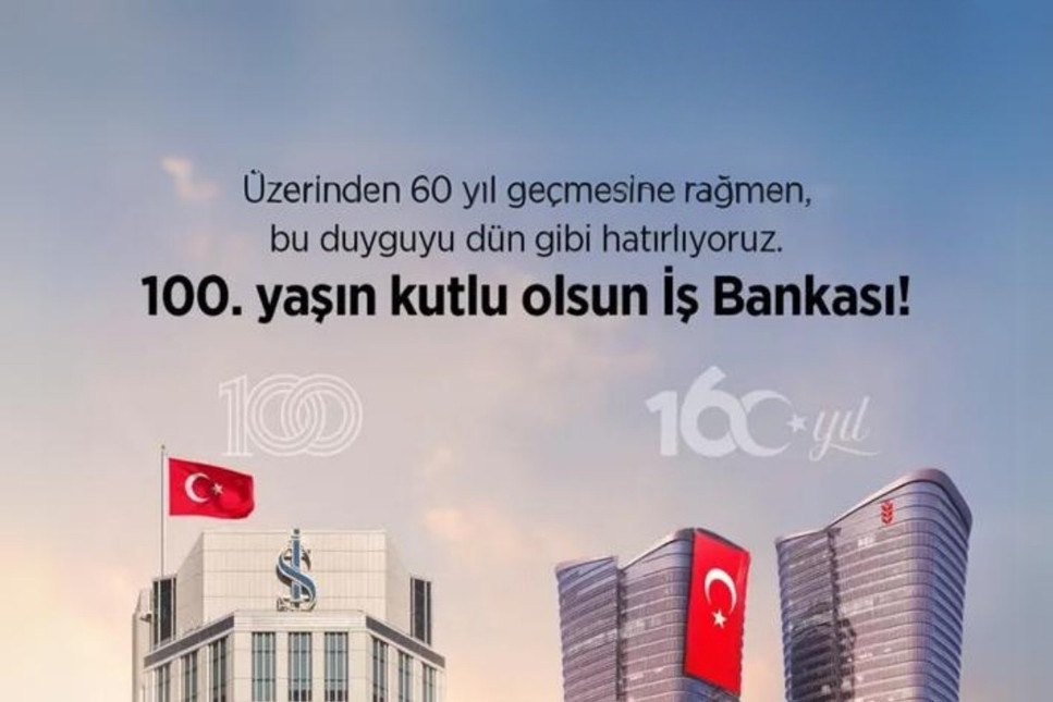 Ziraat Bankası ile İş Bankası'nın esprili 100'üncü yıl atışması