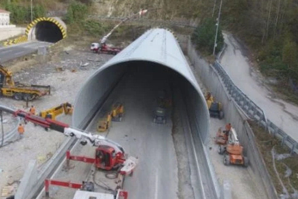 Bolu Dağı Tüneli bu akşam açılıyor