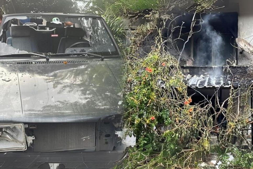 Tartışan çiftin öfkesi: Biri otomobili parçaladı diğeri evi yaktı