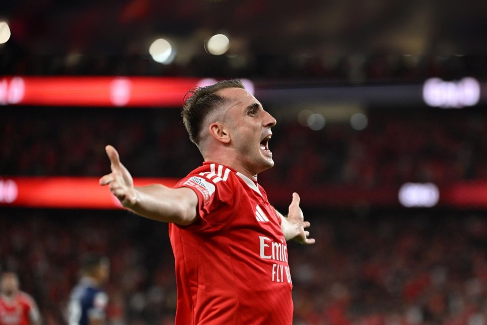 Kerem Aktürkoğlu, Benfica kariyerine golle başladı