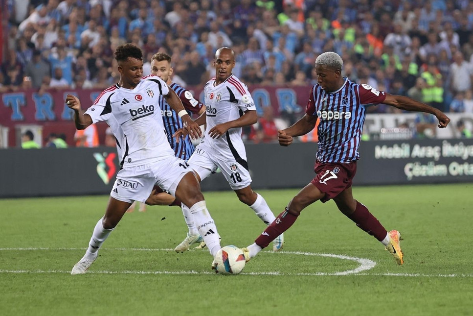 Trendyol Süper Lig'in 5. haftasında Trabzonspor ile Beşiktaş 1-1 berabere kaldı