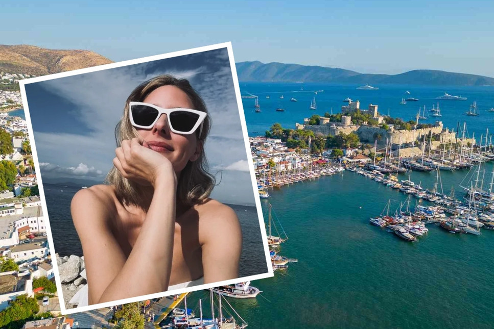 ABD'li oyuncu Olivia Palermo yazı Bodrum'dan uğurladı