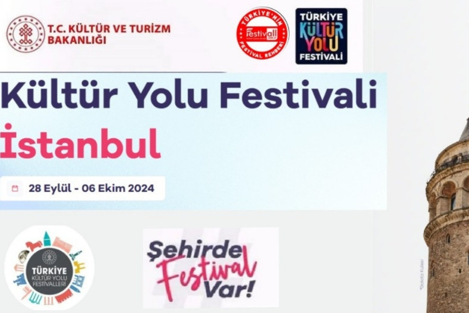 İstanbul Kültür Yolu Festivali başlıyor