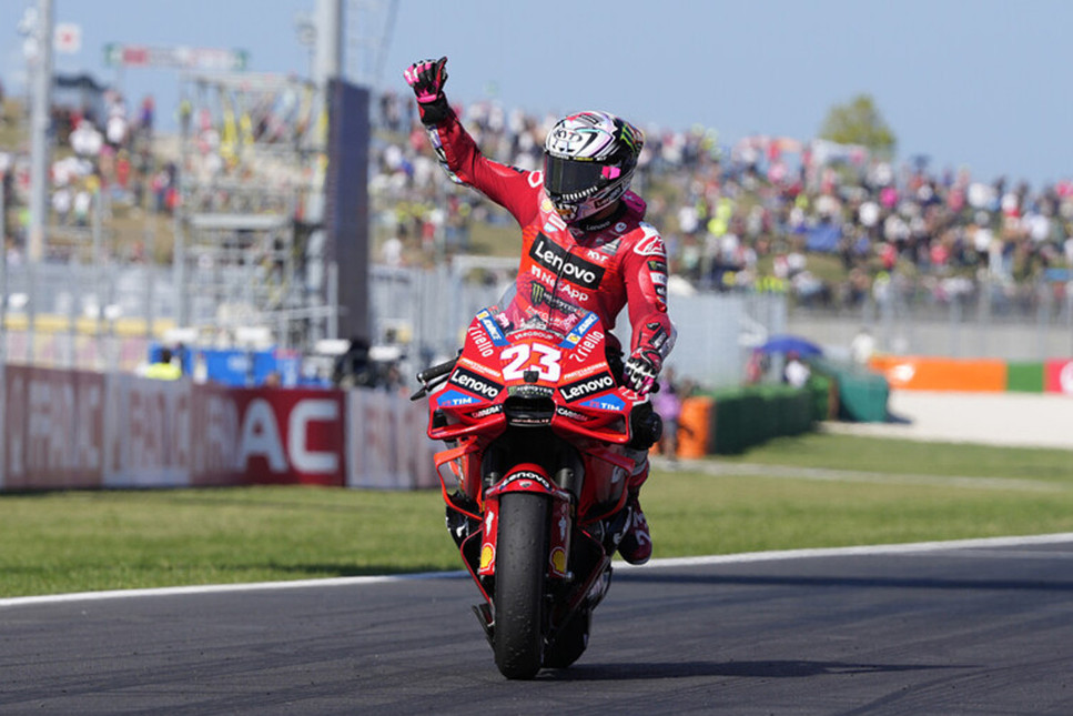 Ducati, Emilia-Romagna Grand Prix'sinde mutlu sona ulaştı