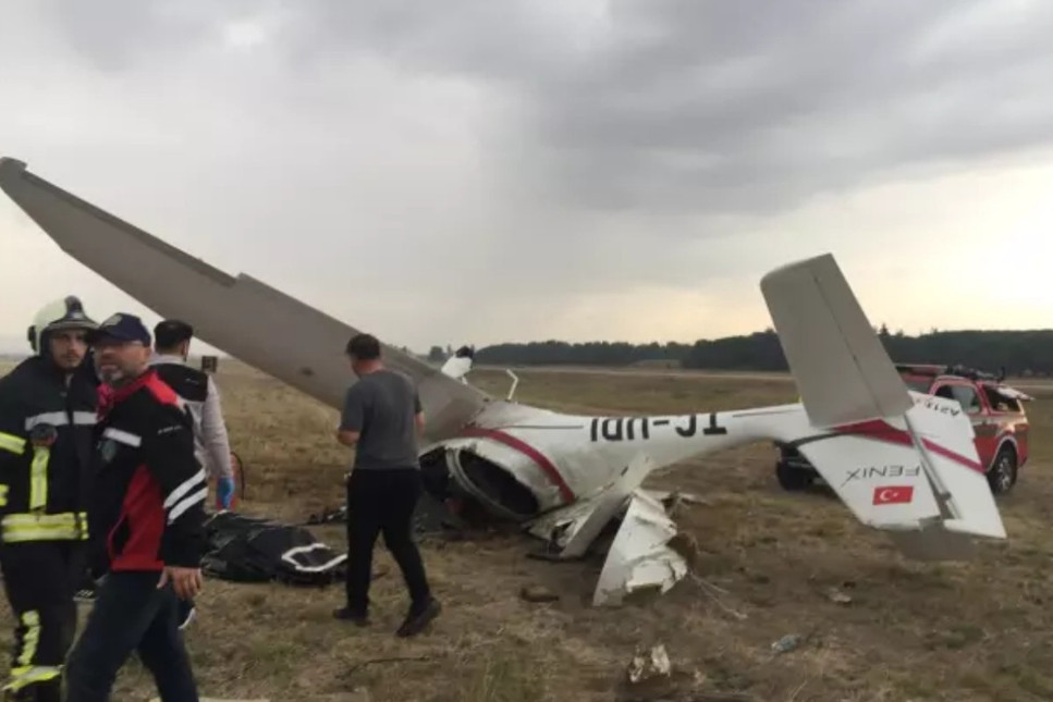 Bursa'da eğitim uçağı düştü! 2 pilot hayatını kaybetti olayla ilgili idari soruşturma başlatıldı