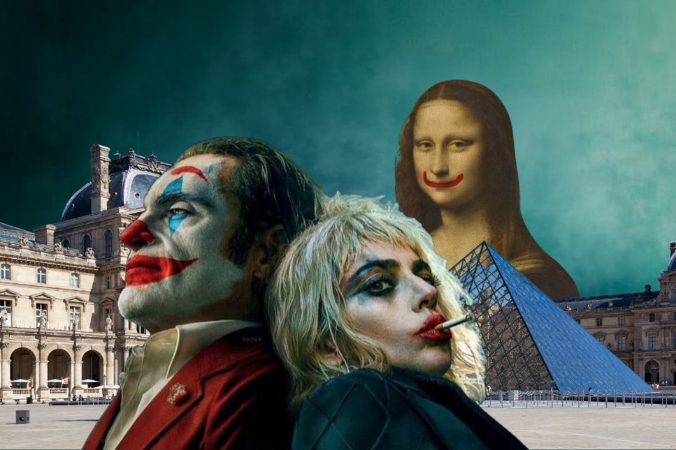 Louvre Müzesi'nde Joker değişimi