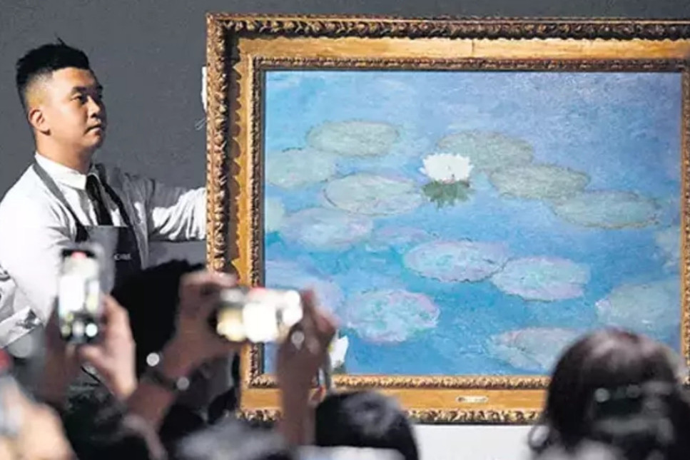 Claude Monet’in milyarlık nilüferleri