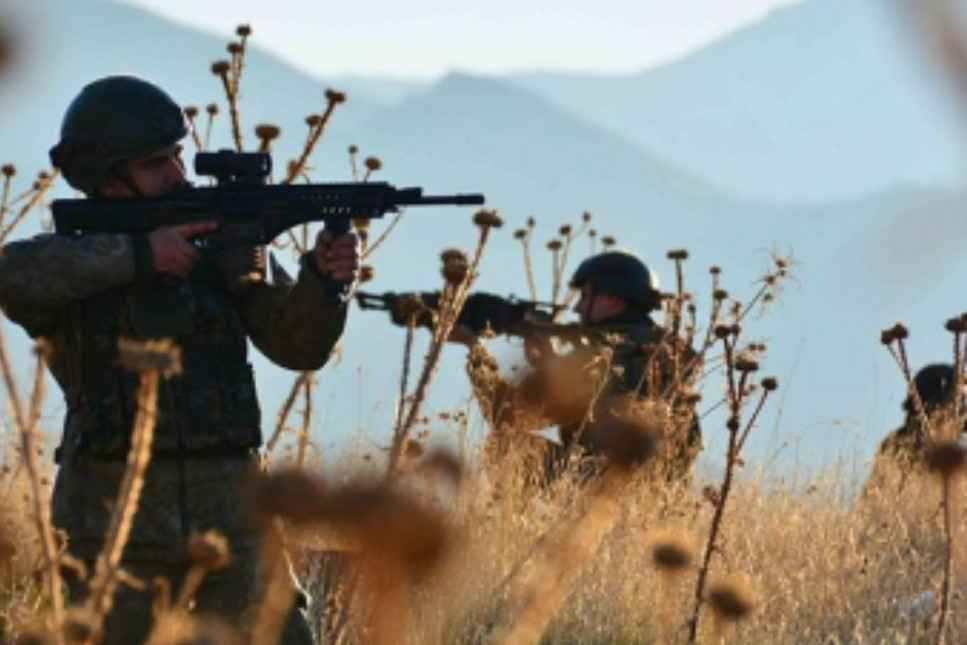 Irak ve Suriye'nin kuzeyinde 13 terörist etkisiz hale getirildi