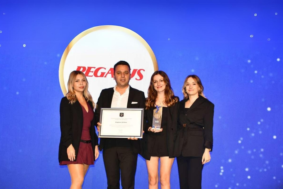 Pegasus, Youth Awards'ta gençlerin en çok çalışmak istediği şirket seçildi