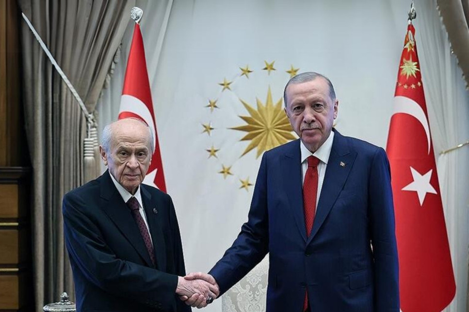 Erdoğan ve Bahçeli saat 14.00'te bir araya gelecek