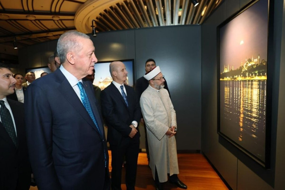 Cumhurbaşkanı Erdoğan'dan Ayasofya Fotoğrafları sergisine ziyaret 