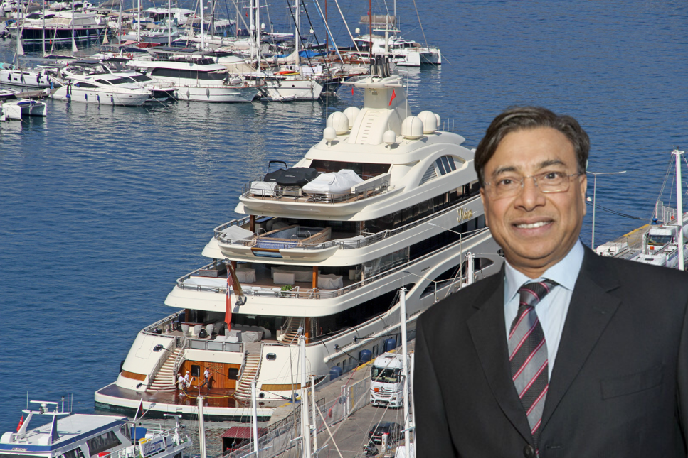 Hint milyarder Lakshmi Mittal'in 300 milyon dolarlık yatı Alaiya yakıt ikmali için Fethiye'de