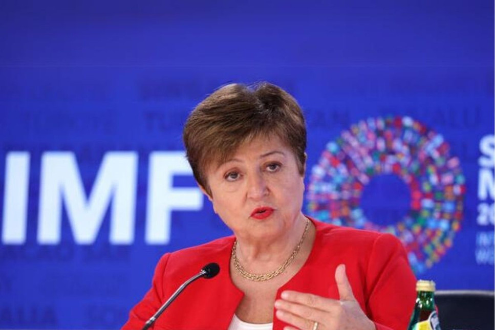 IMF Başkanı Georgieva: Orta vadeli büyümenin sönük olacağı tahmin ediliyor 