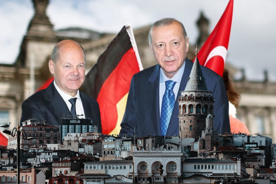 Cumhurbaşkanı Recep Tayyip Erdoğan ile Almanya Başbakanı Olaf Scholz İstanbul'da bir araya gelecek