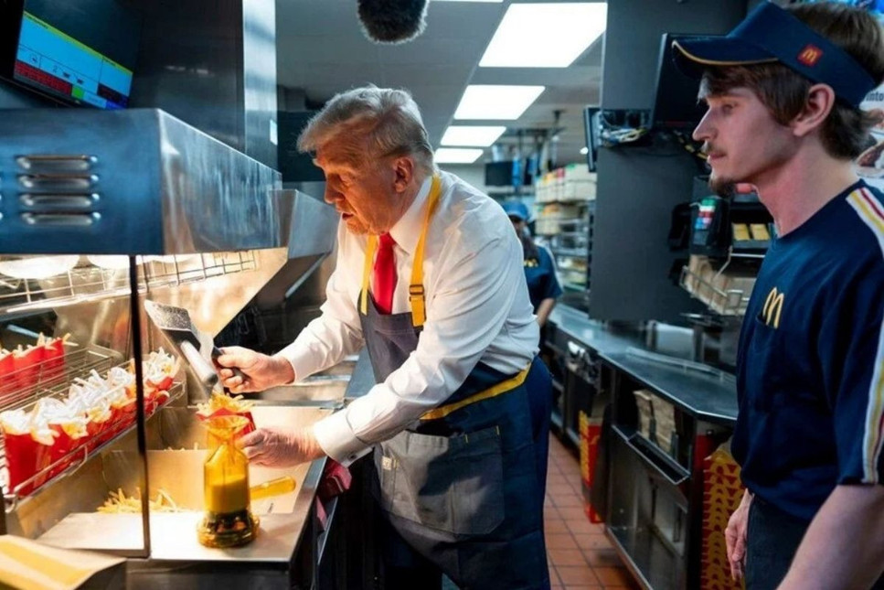 ABD Başkanı adayları seçilmek için McDonald’s’ta boy gösteriyor 