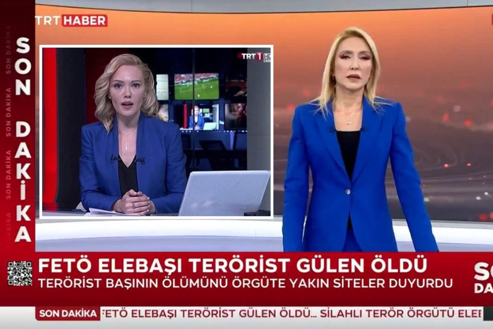 TRT spikeri, ölüm haberini 15 Temmuz kıyafetiyle verdi