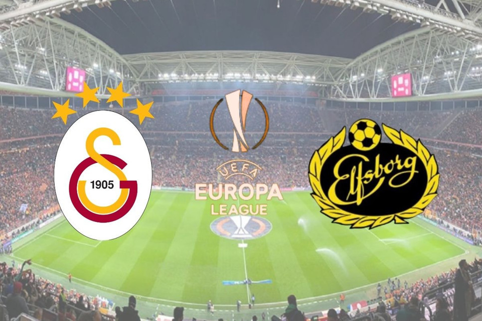 Galatasaray-Elfsborg karşılaşmasının ilk 11'leri belli oldu