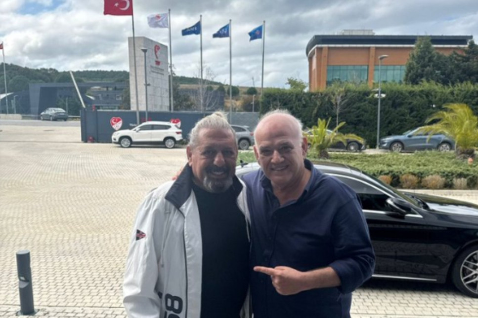 Erman Toroğlu ve Ahmet Çakar TFF'de barıştı