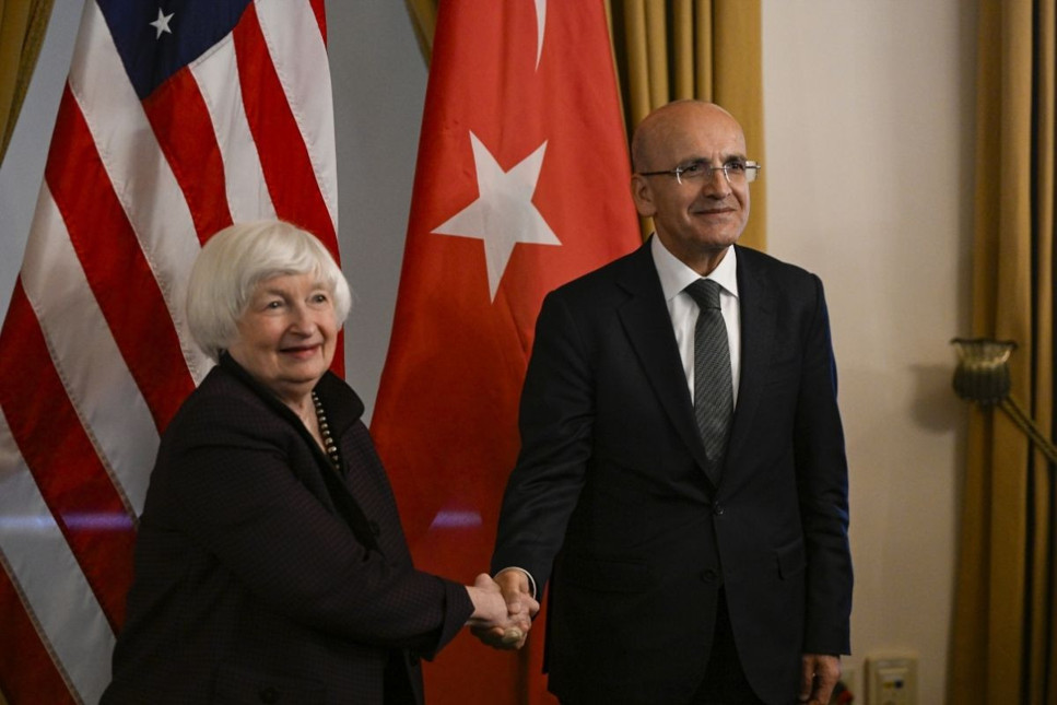 Bakan Şimşek'le görüşen ABD Hazine Bakanı Yellen'dan Türk ekonomisine övgü