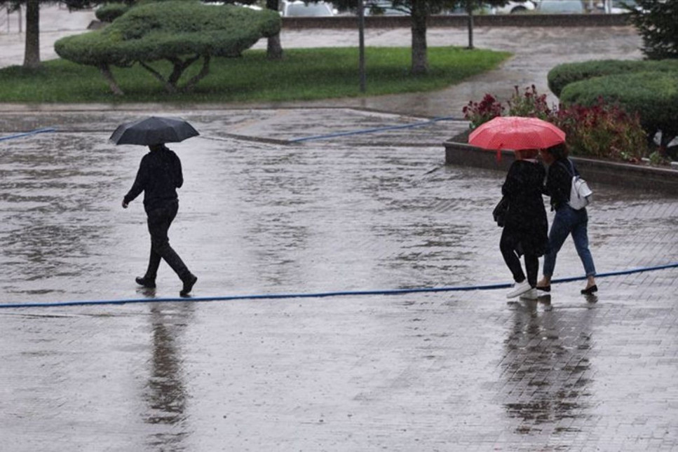 Meteorolojiden yedi il için kuvvetli yağış uyarısı 