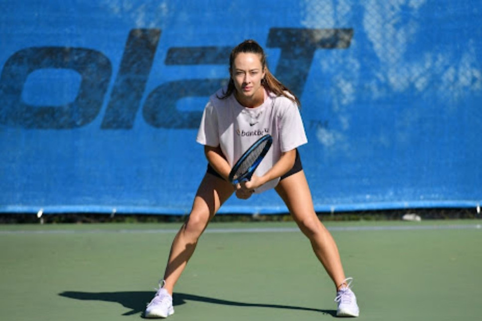 Milli tenisçi Zeynep Sönmez, WTA 250 turnuvalarındaki ilk yarı finaline çıktı