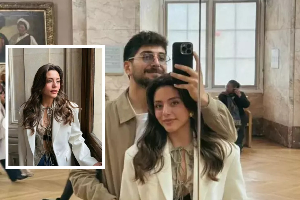 Sıla Türkoğlu Louvre'da: Sen de tablo gibisin