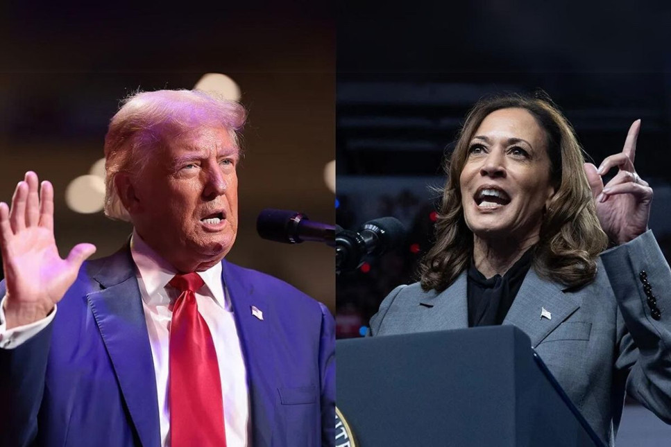 Trump: Harris Ortadoğu'yu mahveden adamın kızıyla kampanya yürütüyor