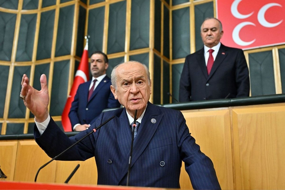 MHP lideri Devlet Bahçeli: Sözümün arkasındayım, terörist başı Meclis'e gelip terörün bittiğini açıklasın