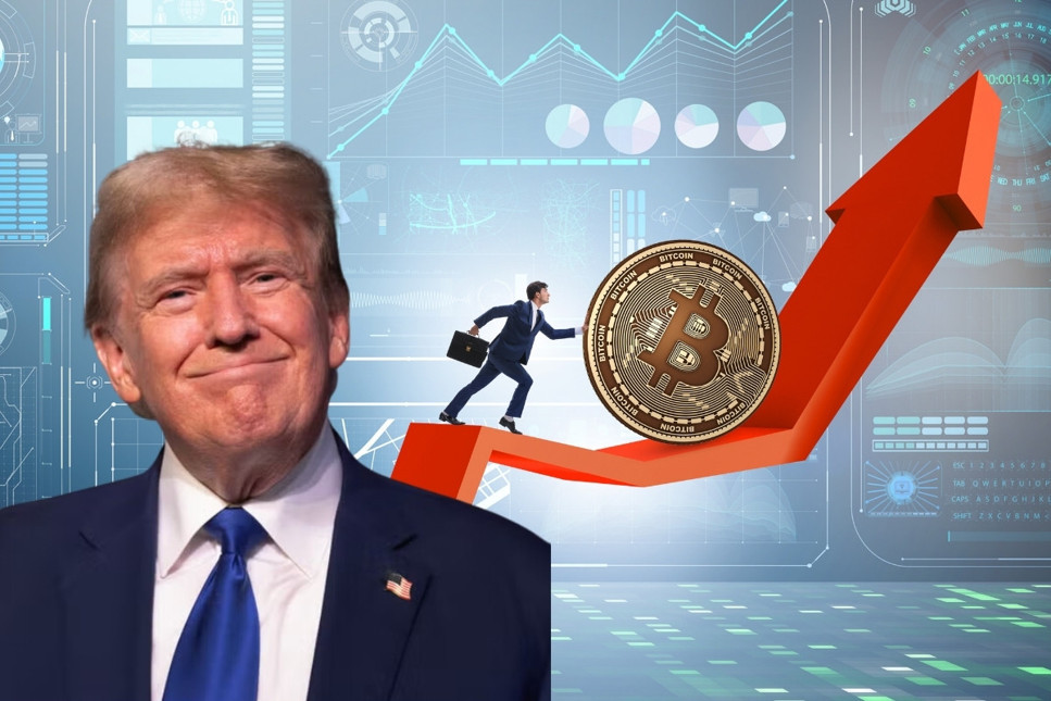 Kripto paralarda tarihi yükselme Bitcoin'de ise Trump rüzgarı