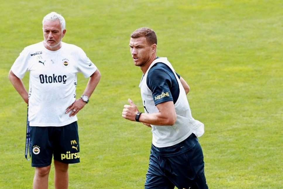 Jose Mourinho ve Edin Dzeko, PFDK'ye sevk edildi