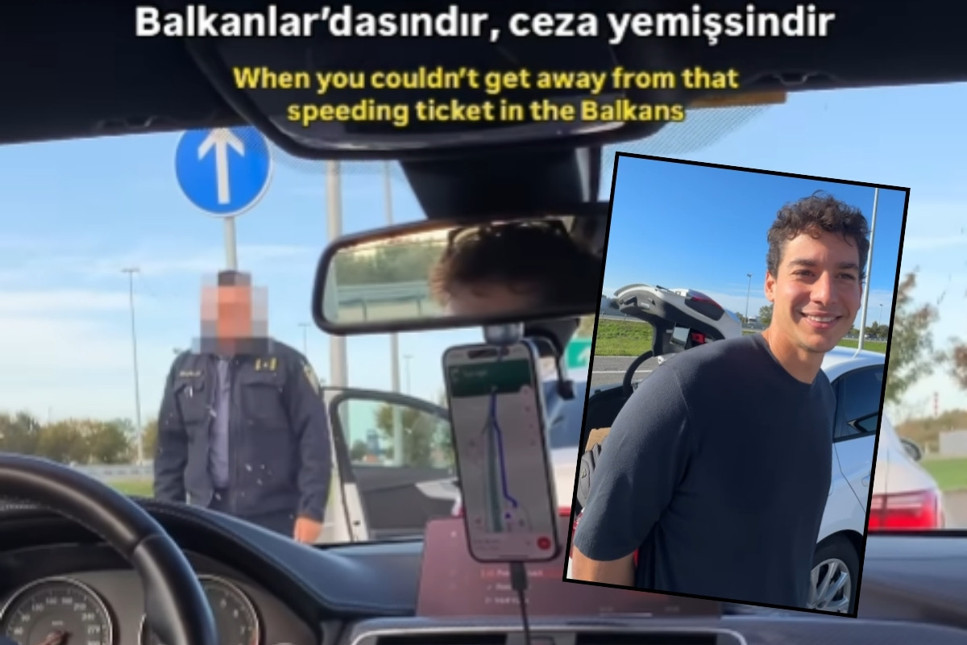 Rallici Cem Bölükbaşı'na Balkan sürprizi: Hem ceza yedi, hem hatıra fotoğrafı çekildi