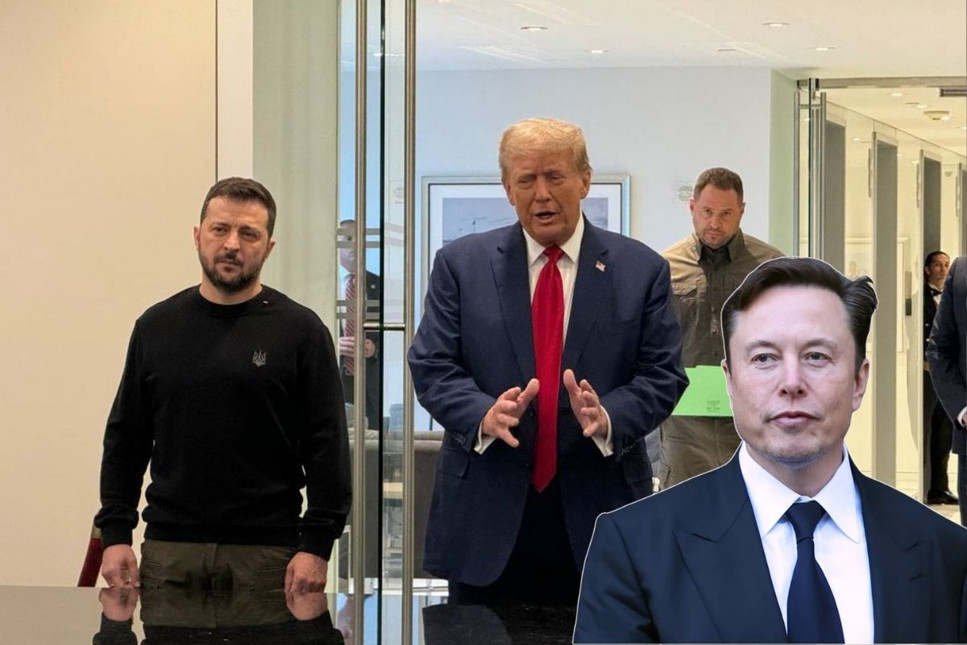 Trump-Zelenskiy görüşmesine Elon Musk da katılmış