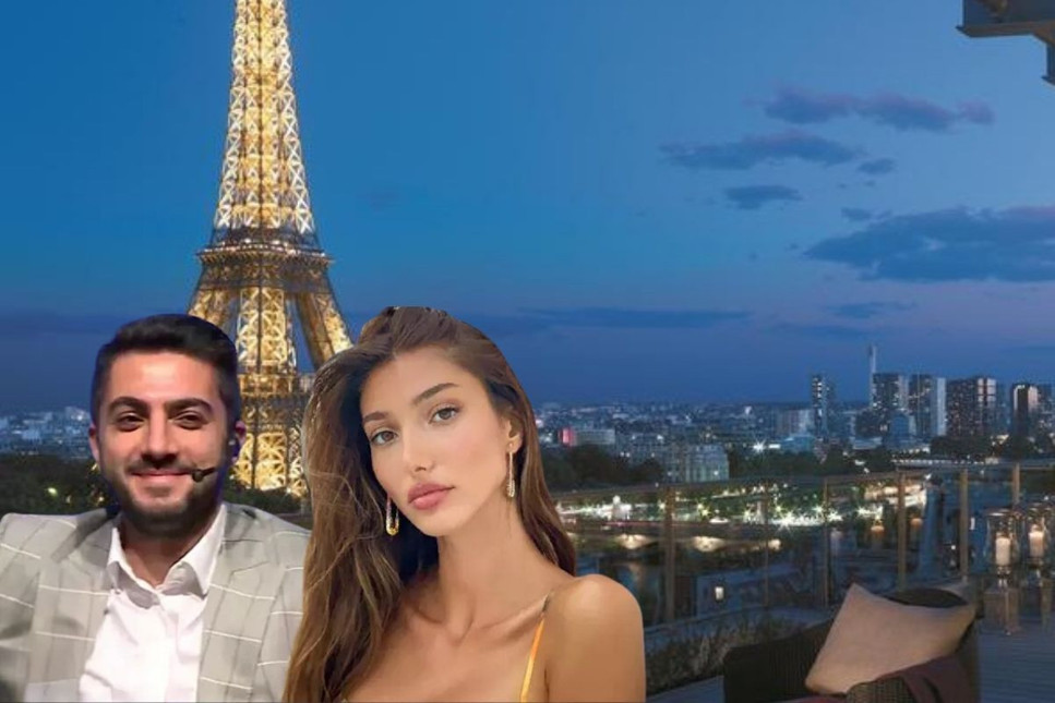 Burak Ateş ve Şevval Şahin çifti Paris'te servet harcadı