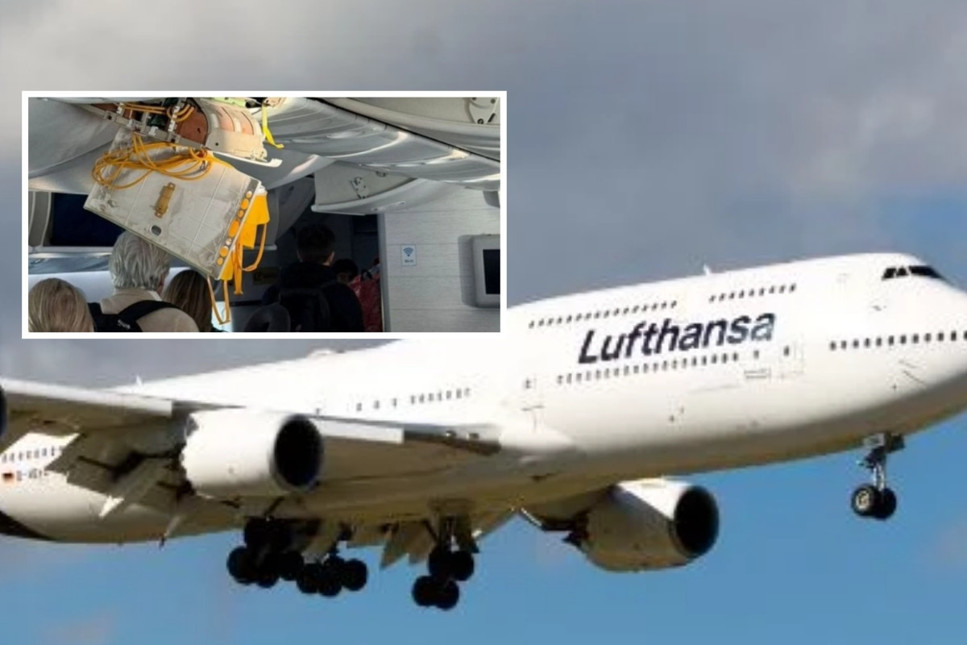 Lufthansa Hava Yollarına ait Boeing 747-D tipi uçak türbülansa girdi 11 kişi yaralandı