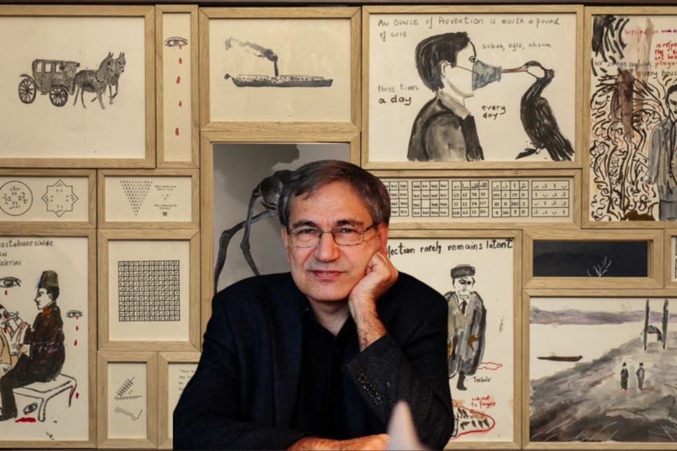 'Orhan Pamuk: Şeylerin Tesellisi' sergisi Prag'ta açıldı