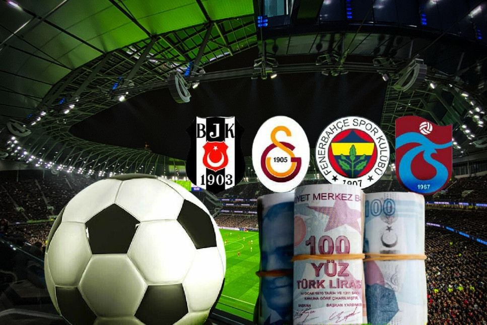 Galatasaray, Fenerbahçe, Beşiktaş ve Trabzonspor açıkladı 41 milyar TL borç çıktı