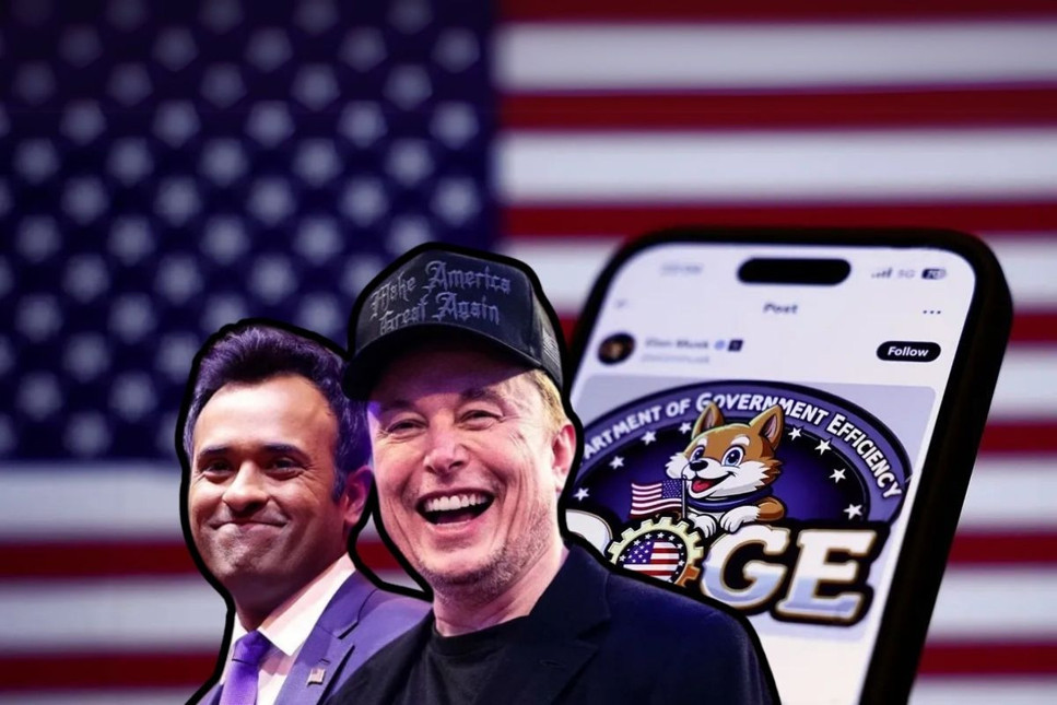 Trump'ın görevlendirdiği Elon Musk ve Vivek Ramaswamy kapı kapı gezip DOGE'yi anlatıyor