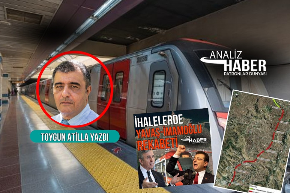 Ankara'daki metro ihalesinde İmamoğlu-Yavaş rekabeti 199 milyon euro fiyat kırdırdı 