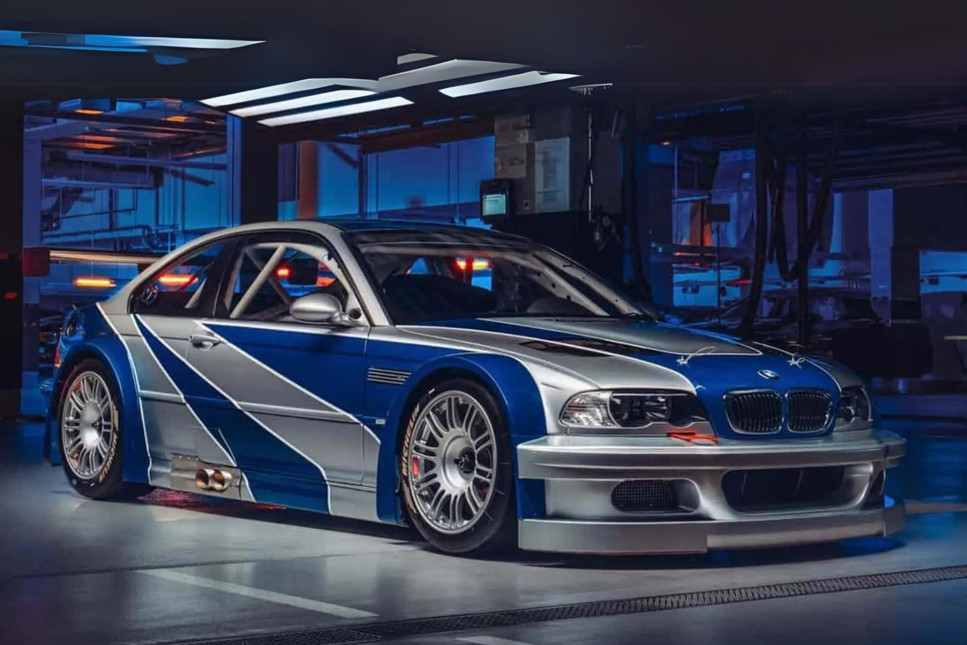 BMW’nin video oyunu ikon aracı Need for Speed M3 GTR artık gerçek bir araba 