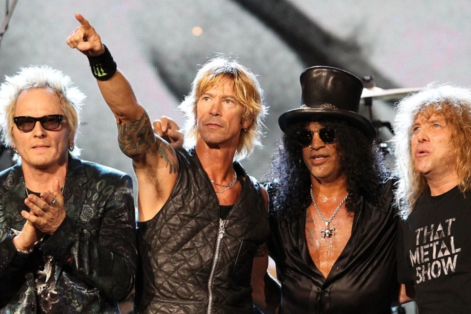 Rock’ın efsanesi Guns N’ Roses Türkiye’ye geliyor