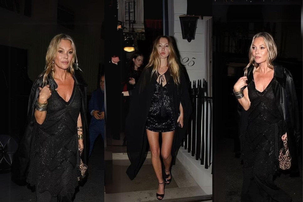 Kate Moss’un 50 yaş güzelliği